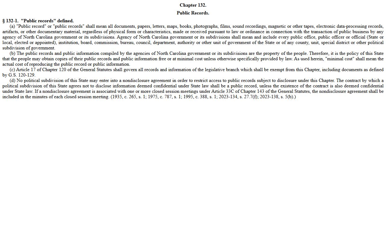 Orange County Clerk of Superior Court public records statute