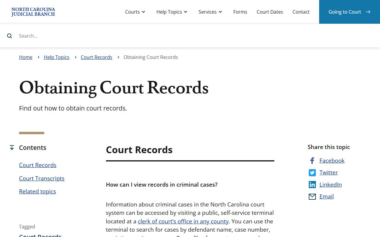 Orange County court records official access instructions