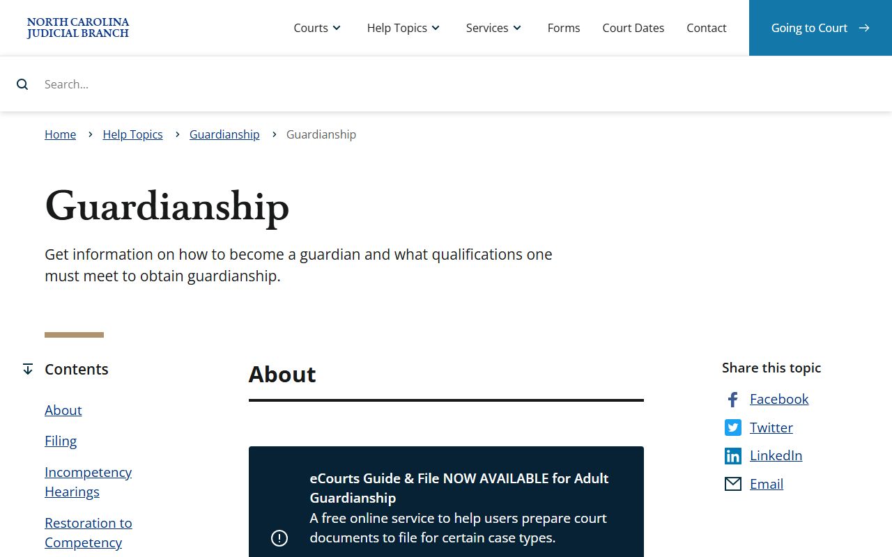 Orange County probate records guardianship information